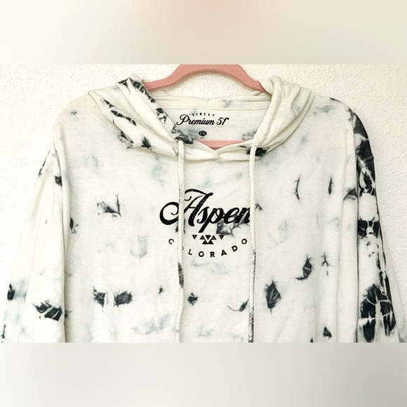 Women's Premium 51 Aspen Colorado Tie-Dye Hoodie - Picture 4 of 11